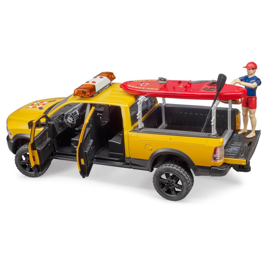 Bruder Pro Series RAM 2500 Power Wagen Life Guard with Figure