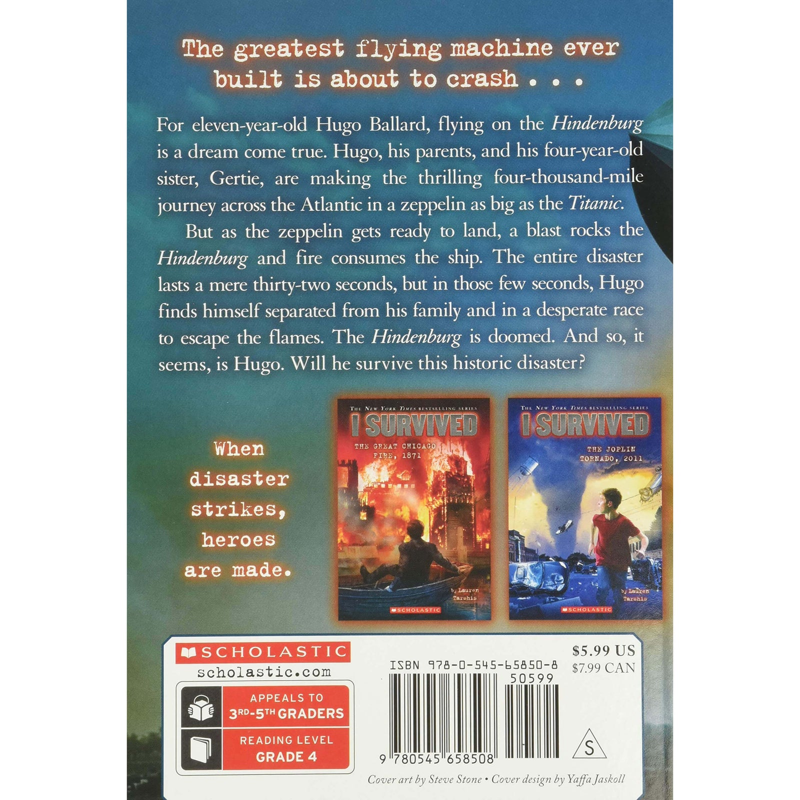 I Survived #13: I Survived the Hindenburg Disaster, 1937