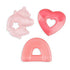 Itzy Ritzy Cutie Coolers Unicorn Water Filled Teethers (3-Pack)