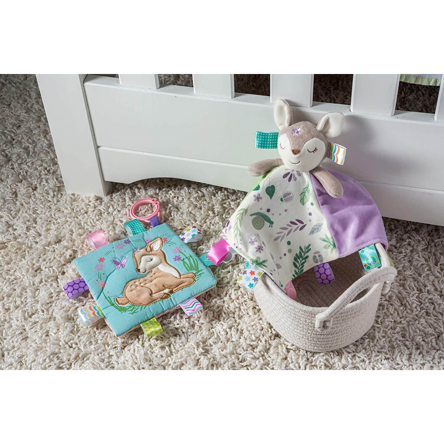 Mary Meyer Taggies Crinkle Me Flora Fawn