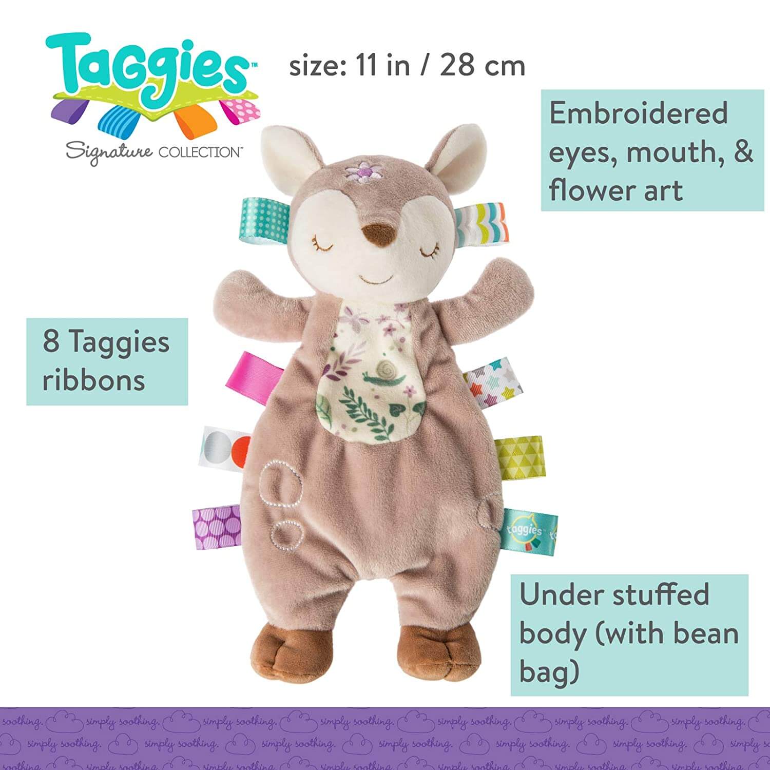 Mary Meyer Taggies Flora Fawn Lovey