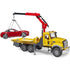 Bruder Pro Series MACK Granite Tow Truck with Bruder Roadster