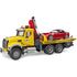 Bruder Pro Series MACK Granite Tow Truck with Bruder Roadster