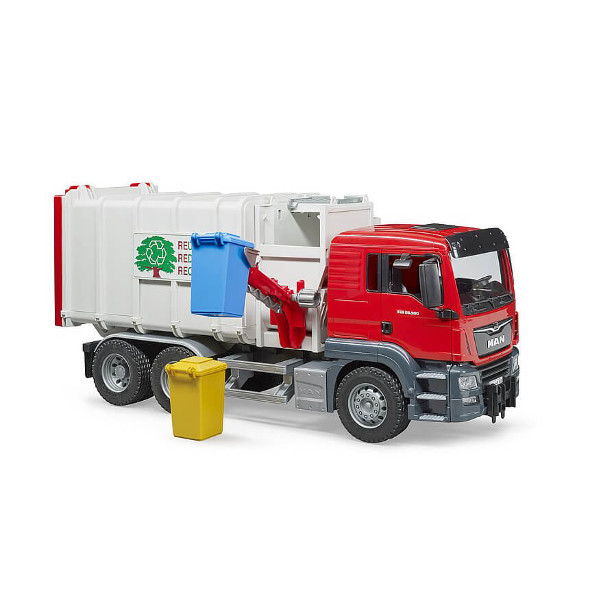 Bruder Pro Series MAN TGS Side Loading Garbage Truck