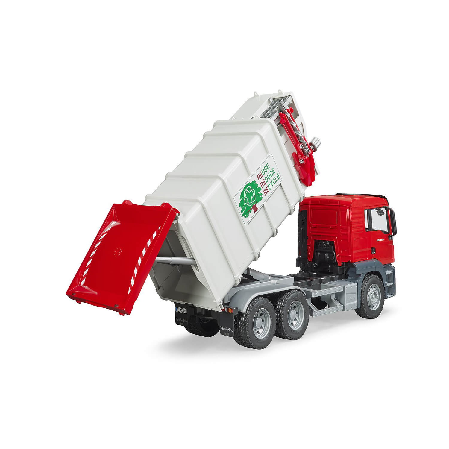 Bruder Pro Series MAN TGS Side Loading Garbage Truck