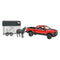 Bruder Pro Series RAM 2500 Pickup Truck w Horse Trailer and Horse