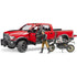 Bruder RAM 2500 Power Wagon w Scrampler Ducati Desert Sled