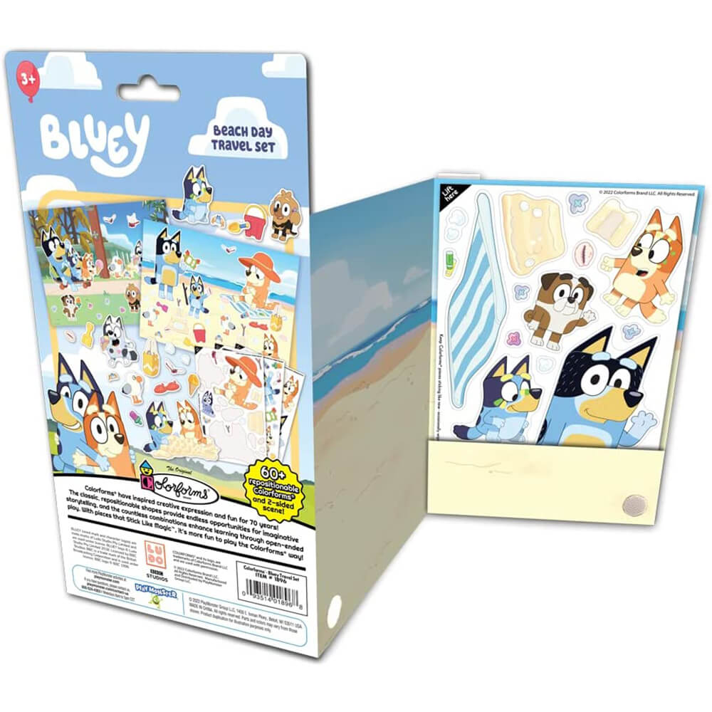 Colorforms Bluey Travel Set