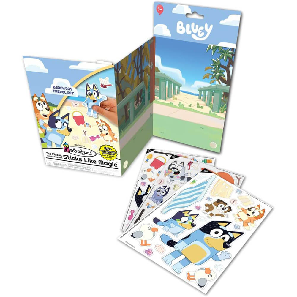 Colorforms Bluey Travel Set