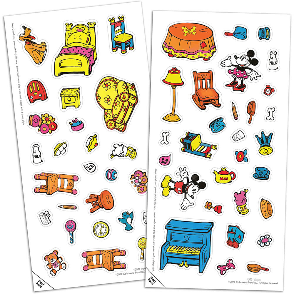Colorforms Disney Mickey & Minnie Retro Set