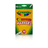 Crayola 10ct Kids Fine Line Markers Classic Colors