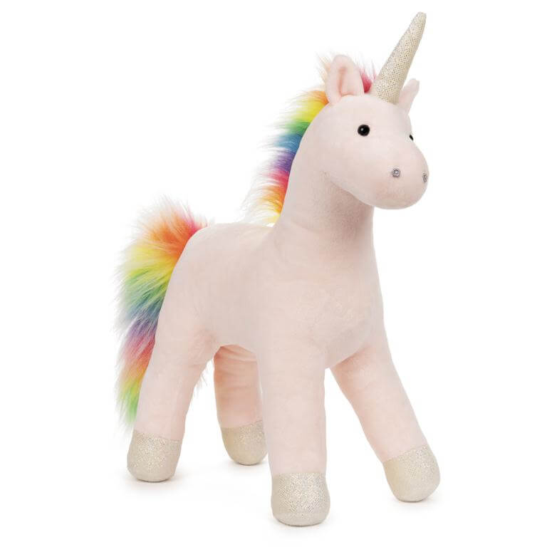 Gund Starflower Unicorn Rainbow Sparkle 15 Inch Plush