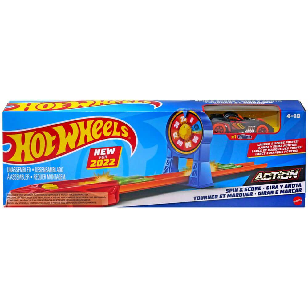 Hot Wheels Spin & Score Classic Stunt Set