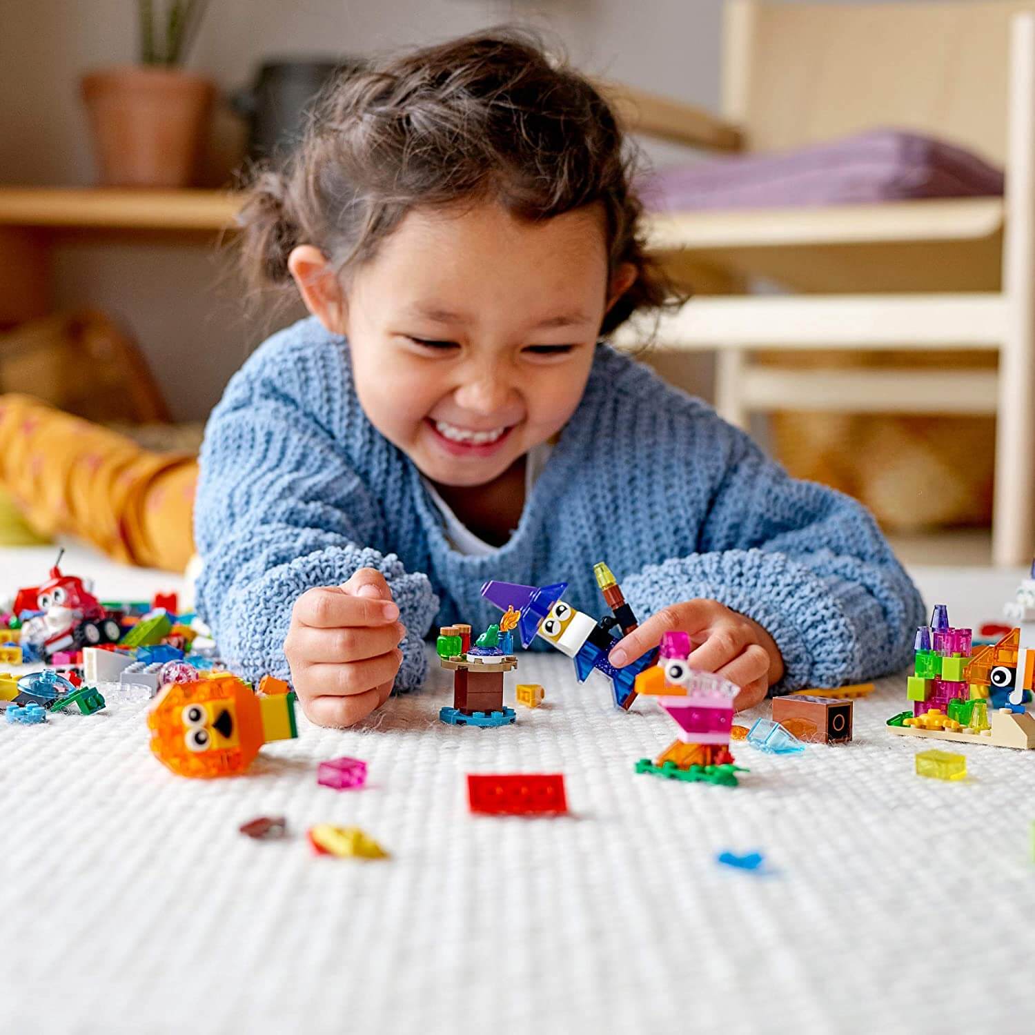 LEGO Classic Creative Transparent Bricks 500 Piece Set (11013)