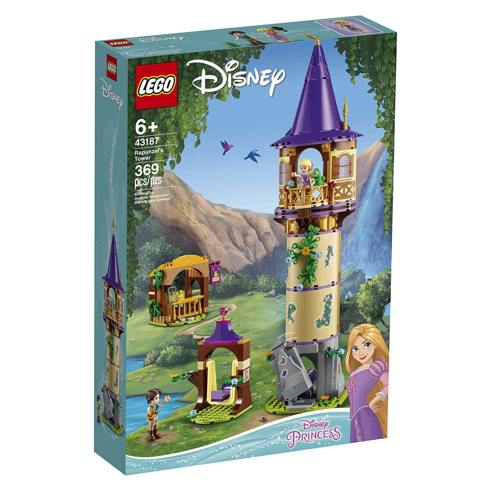 LEGO Disney Princess Rapunzel’s Tower 369 Pc (43187)
