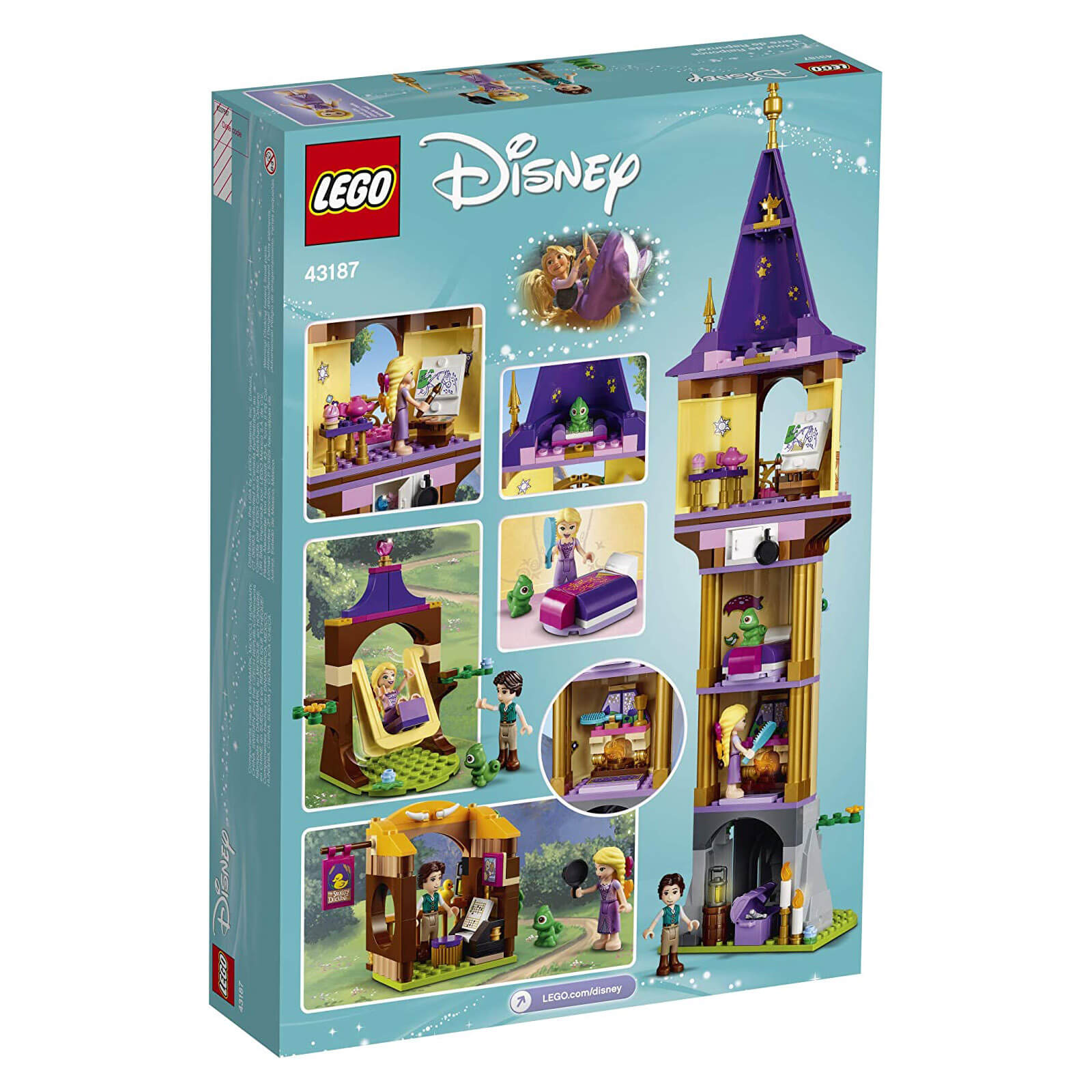 LEGO Disney Princess Rapunzel’s Tower 369 Pc (43187)