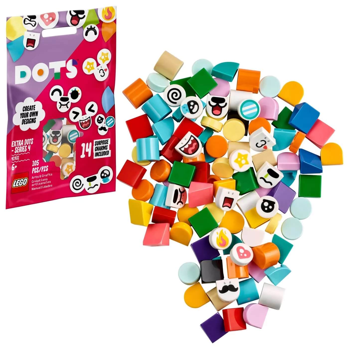 LEGO DOTS Extra DOTS - Series 4 105 Piece Building Set (41931)