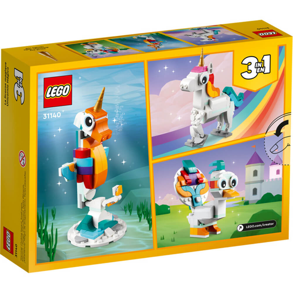 LEGO® LEGO Creator Magical Unicorn 145 Piece Building Set (31140)