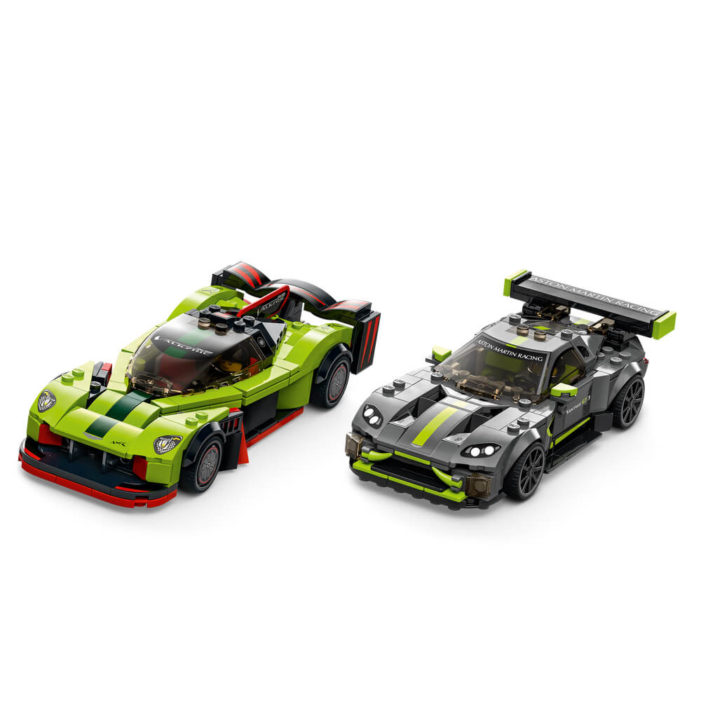 LEGO Speed Champions Aston Martin Valkyrie AMR Pro and Aston Martin Vantage GT3 592 Piece Building Set (76910)