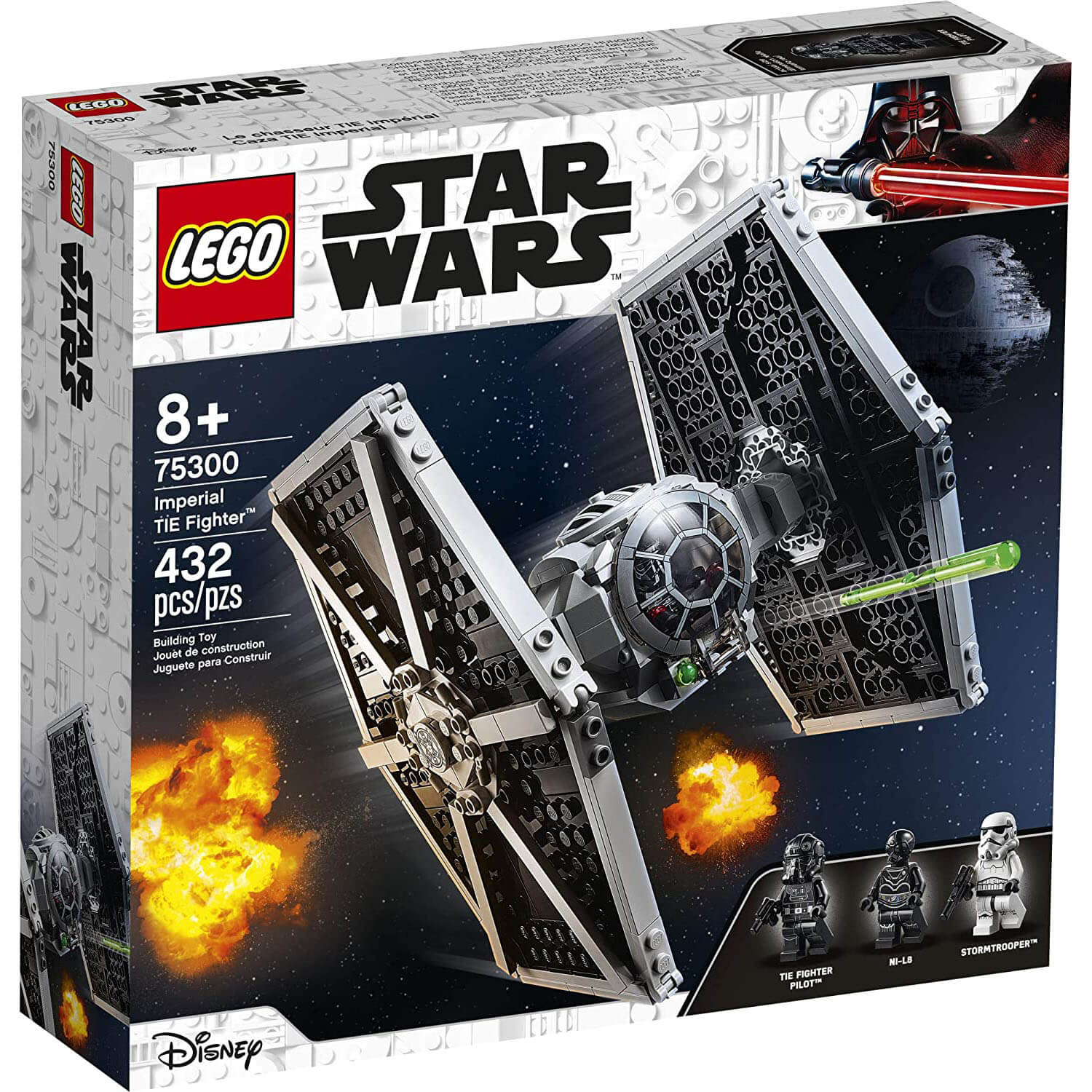 LEGO Star Wars Imperial TIE Fighter 432 Piece Building Set