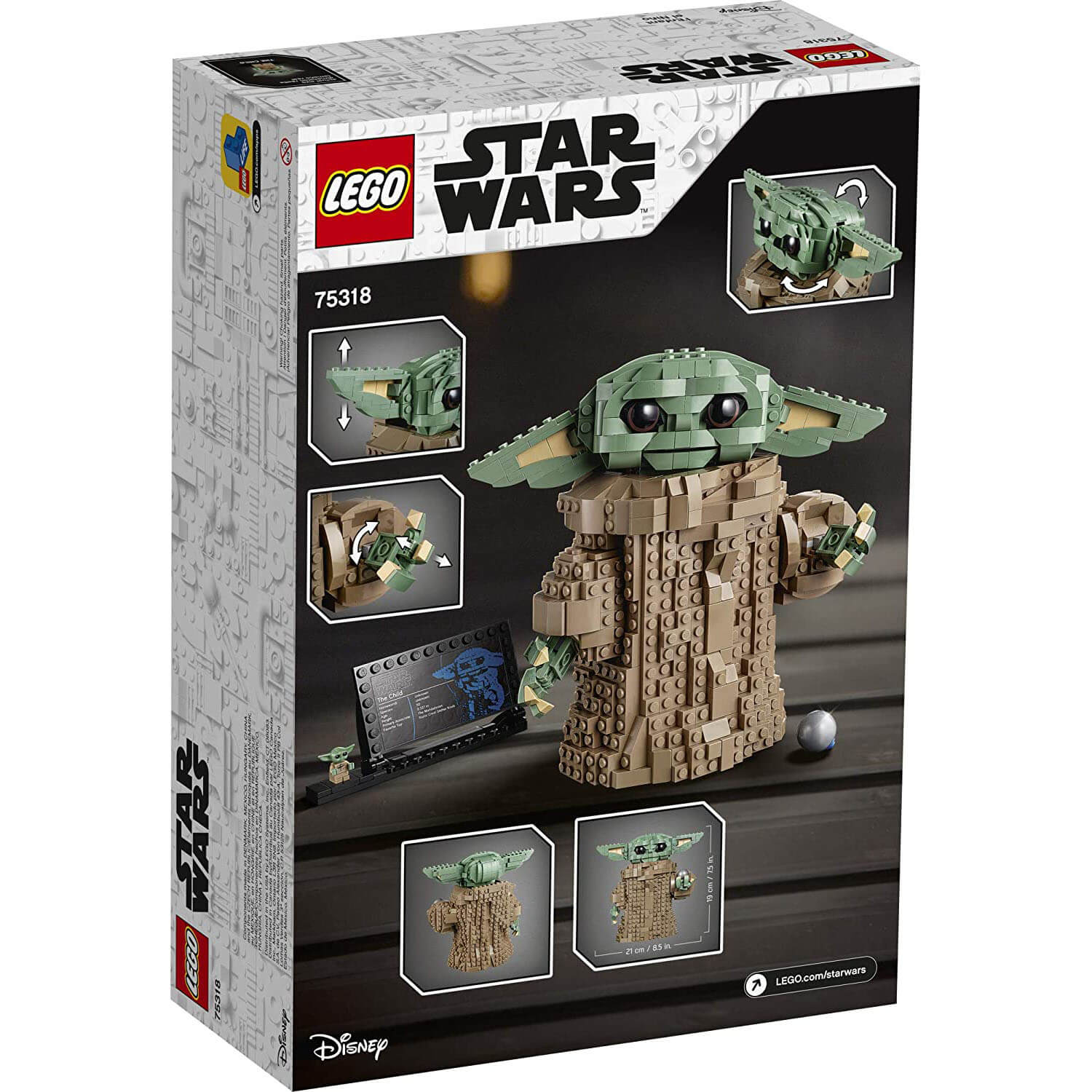 LEGO Star Wars Mandalorian The Child 1073 Pc (75318)