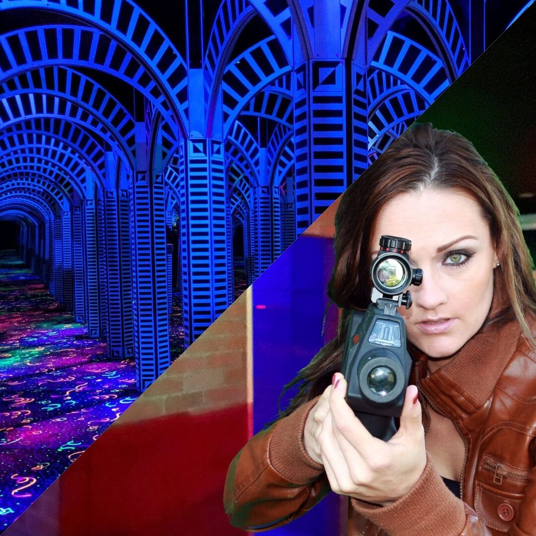 Laser Tag & Mirror Maze Birthday Package