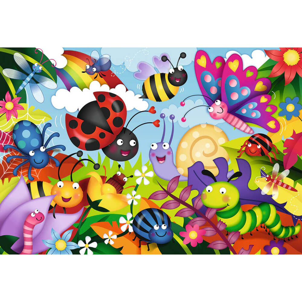 Ravensburger 24 pc Super Sized Floor Puzzles - Cute Bugs