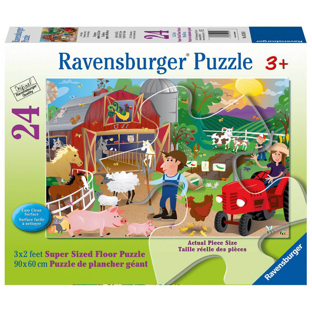 Ravensburger 24 pc Super Sized Floor Puzzles - Farm Mania