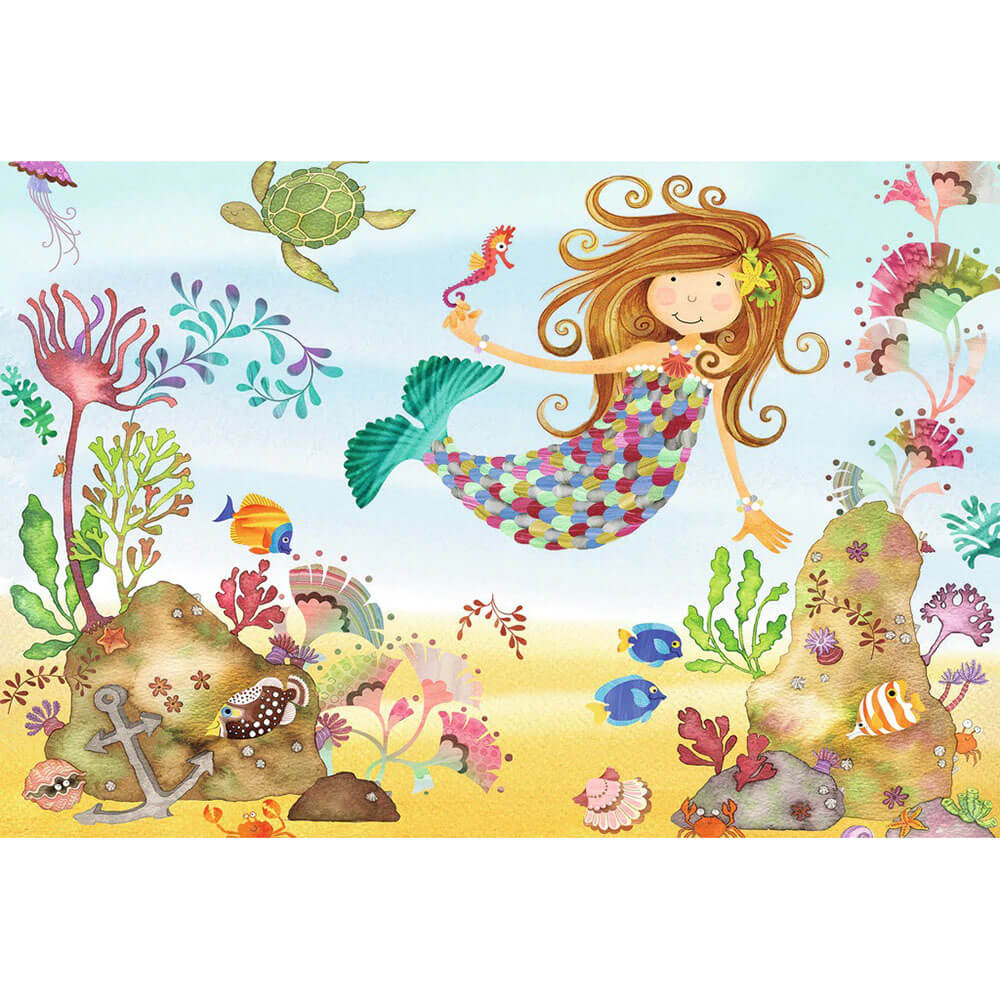 Ravensburger 24 pc Super Sized Floor Puzzles - Junior Mermaid