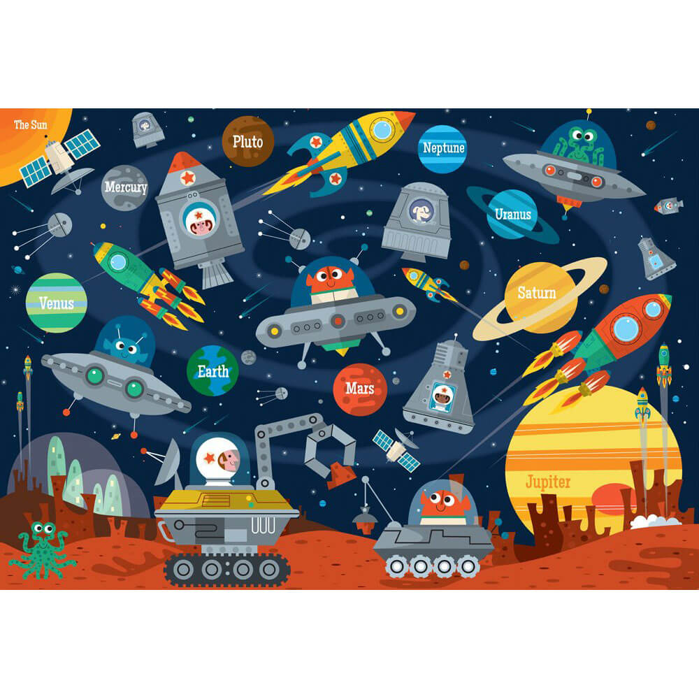 Ravensburger 24 pc Super Sized Floor Puzzles - Space Aliens