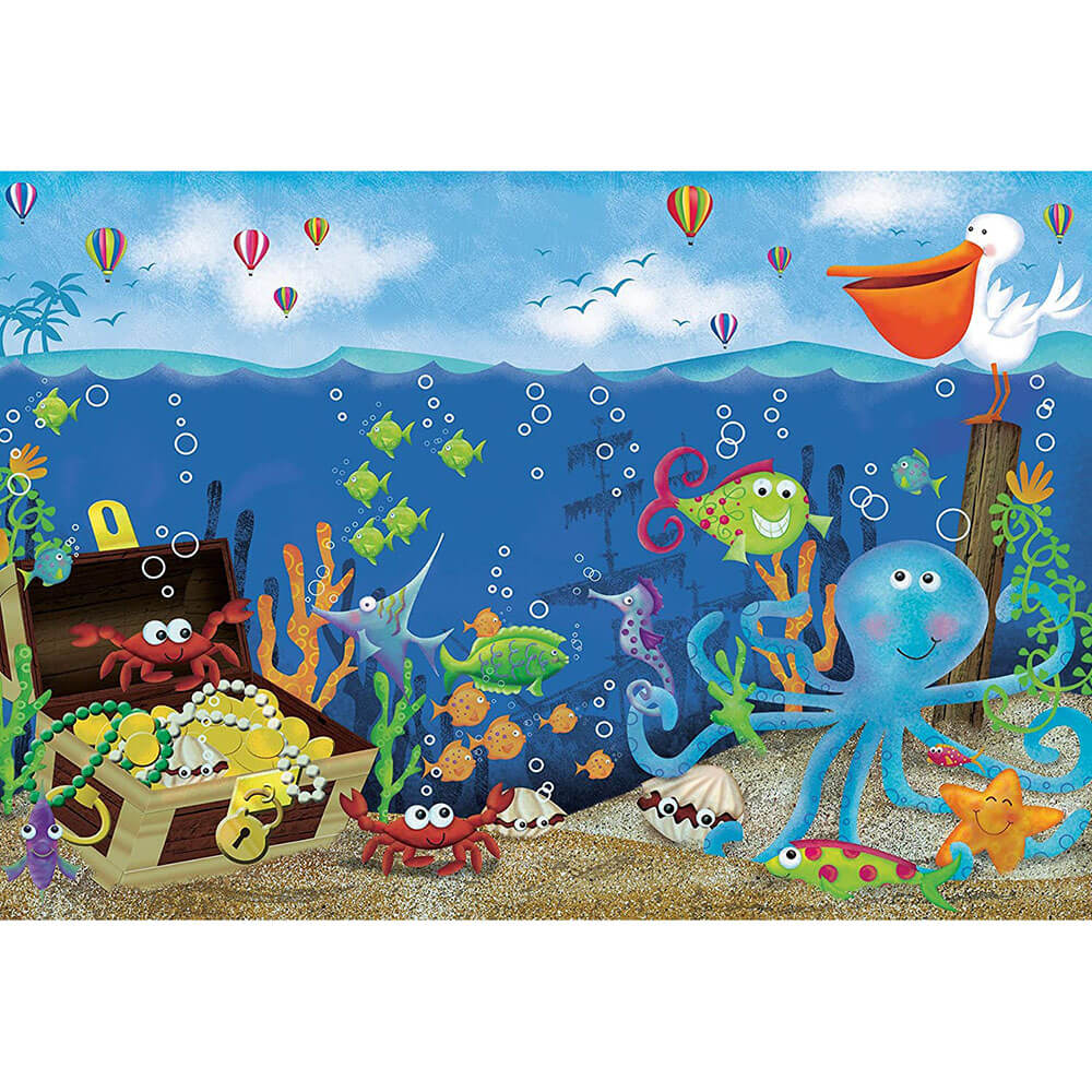 Ravensburger Underwater Treasure 24 Pc Super Sized Floor Puzzle