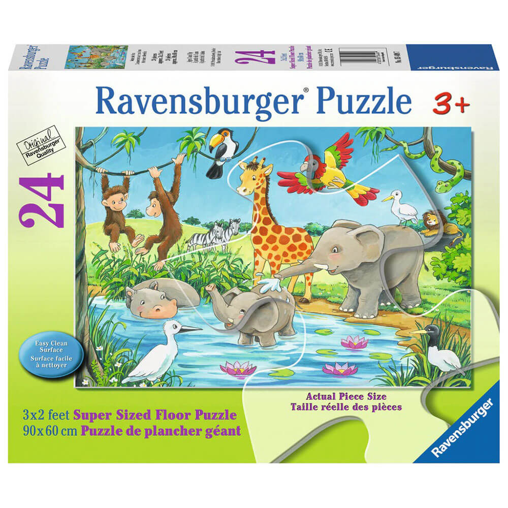 Ravensburger 24 pc Super Sized Floor Puzzles - Waterhole Fun