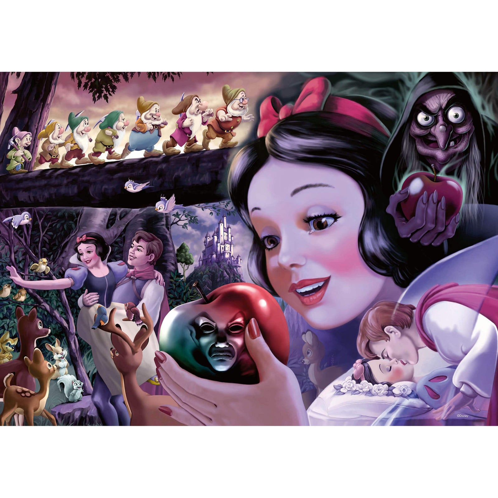 Ravensburger Snow White Heroines Collection 1000 Piece Puzzle