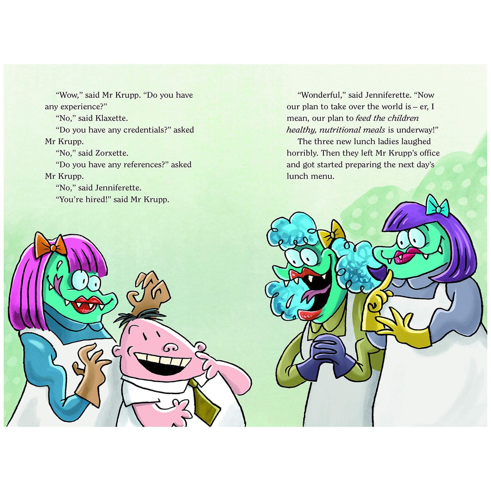 Captain Underpants Invasion of the Naughty Cafeteria Ladies
