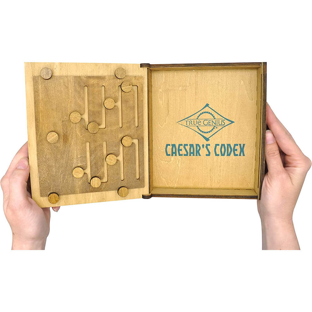 True Genius Caesar's Codex Brain Teaser Puzzle