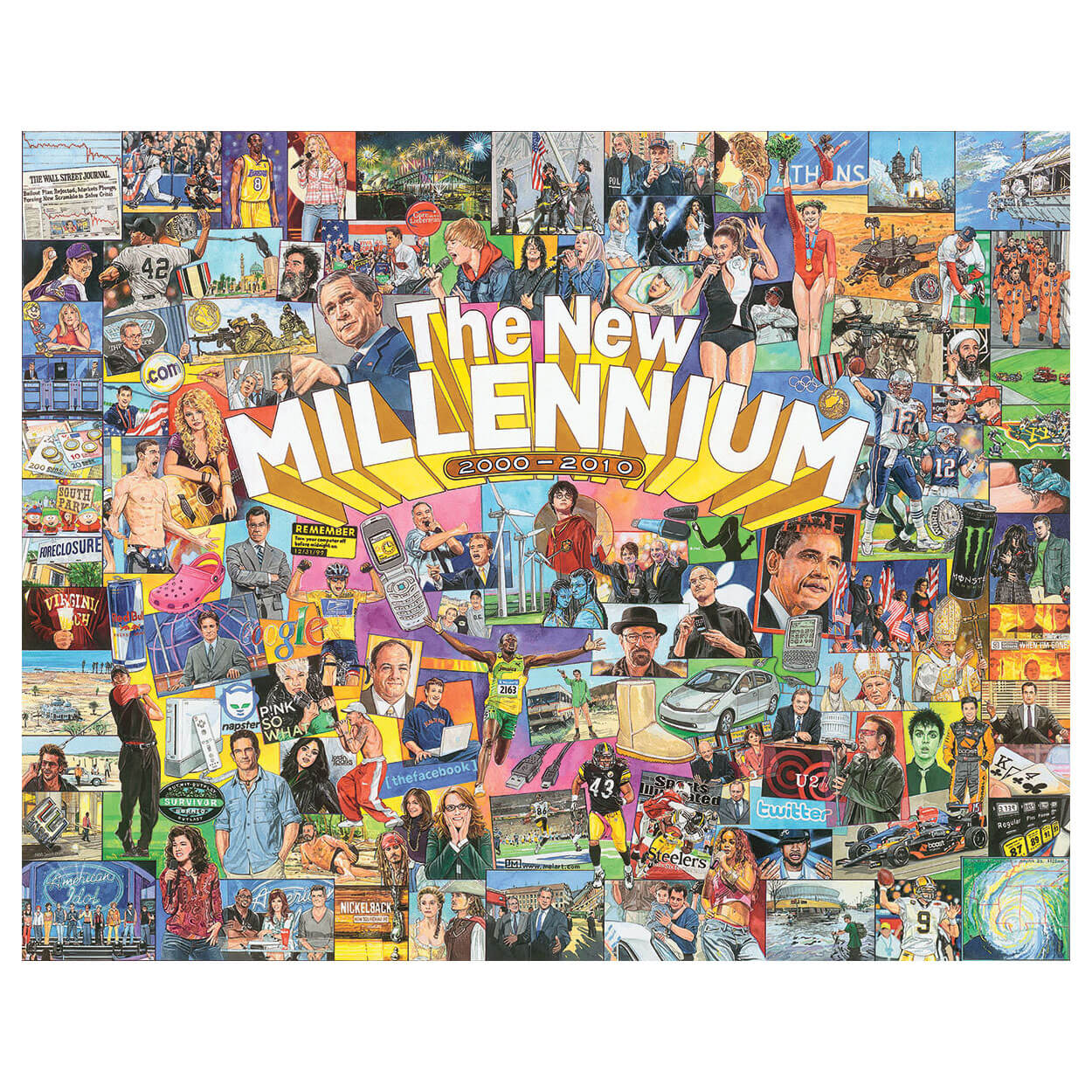 White Mountain Puzzles The New Millennium 1000 Piece